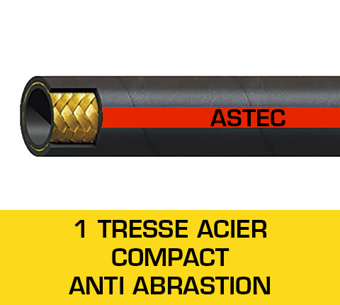 Astec Flexibles Flexible Hydrauliques Hydraulique Sertissage Top-qualité France Tuyaux Textile Thermoplastique Tresse Nappe Acier