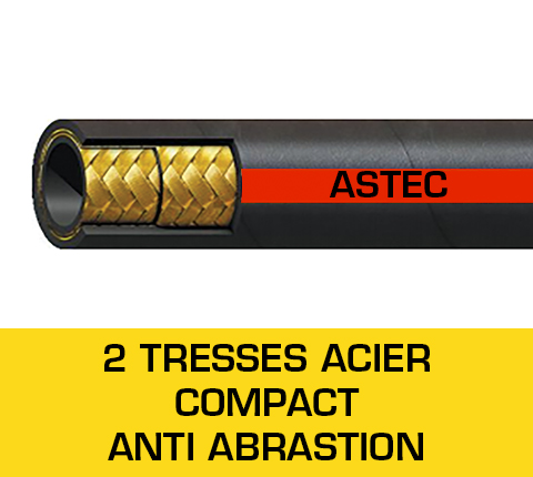 Astec Flexibles Flexible Hydrauliques Hydraulique Sertissage Top-qualité France Tuyaux Textile Thermoplastique Tresse Nappe Acier