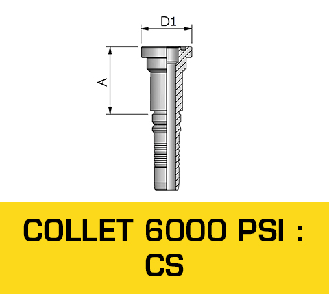 Astec Flexibles Flexible Hydrauliques Hydraulique Sertissage Top-qualité Embouts Embout Gamme V