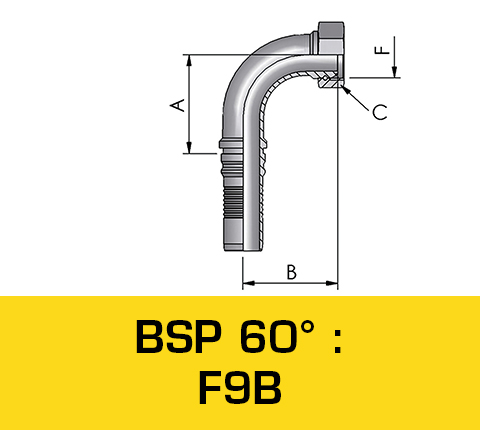 Astec Flexibles Flexible Hydrauliques Hydraulique Sertissage Top-qualité Embouts Embout Gamme V