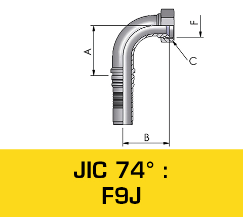 Astec Flexibles Flexible Hydrauliques Hydraulique Sertissage Top-qualité Embouts Embout Gamme V