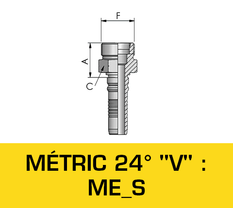Astec Flexibles Flexible Hydrauliques Hydraulique Sertissage Top-qualité Embouts Embout Gamme V
